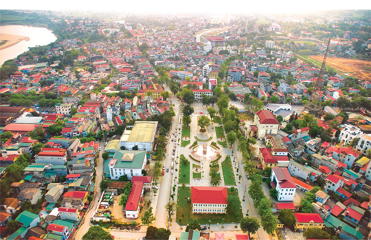 Quy hoạch 2030, thị xã Phú Thọ sẽ trở thành thành phố. Ảnh: Wikipedia