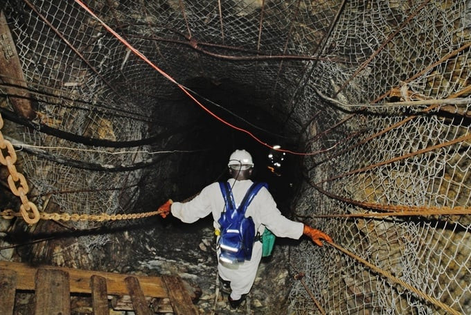 Nhiệt độ của đá tại mỏ có thể tăng lên đến 60°C (Ảnh: Graeme Williams/Gallo Images)