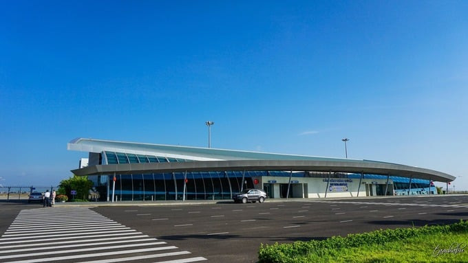 Sân bay Tuy Hòa sẽ được xây dựng thêm nhà ga hành khách T2. Ảnh: Internet