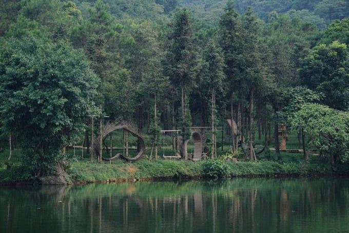 Vẻ đẹp hoang sơ và thơ mộng tại Thiên Sơn - Suối Ngà. Ảnh: Internet