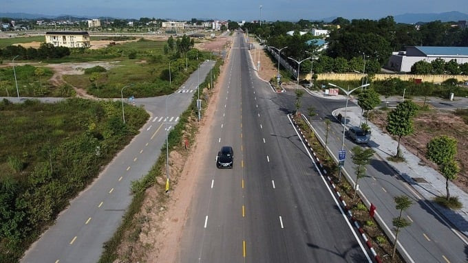 Đoạn Quốc lộ 31 trên địa bàn huyện Bắc Giang được cải tạo nâng cấp. Ảnh: Anh Duy