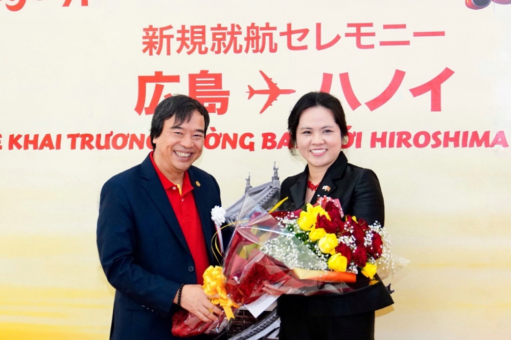 Tin vui: Vietjet vừa khai trương đường bay giữa Hà Nội và Hiroshima