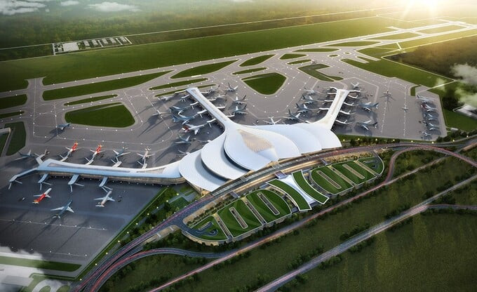 Sân bay Long Thành sẽ trở thành sân bay lớn nhất Việt Nam khi đưa vào khai thác