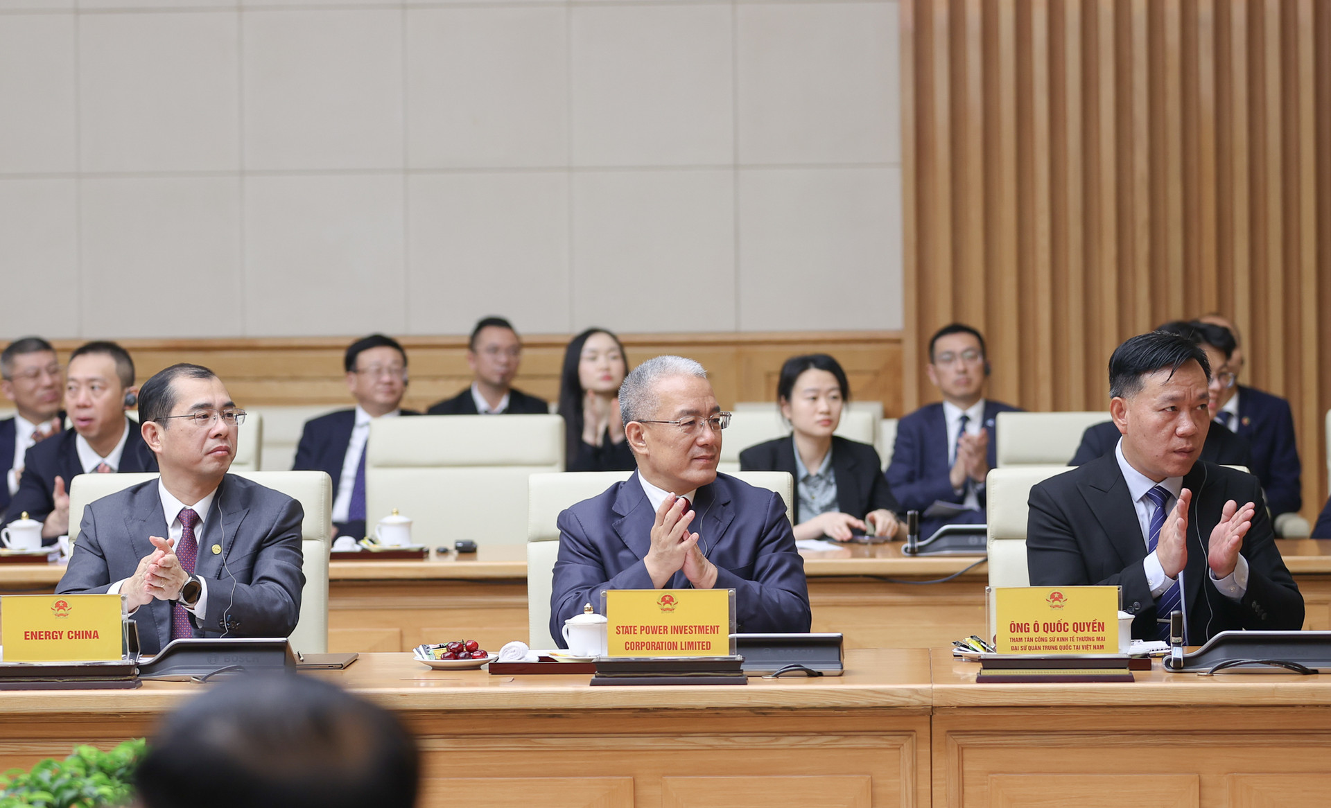 Thủ tướng Phạm Minh Chính: Khuyến khích các dự án lớn, công nghệ cao của doanh nghiệp Trung Quốc- Ảnh 8.