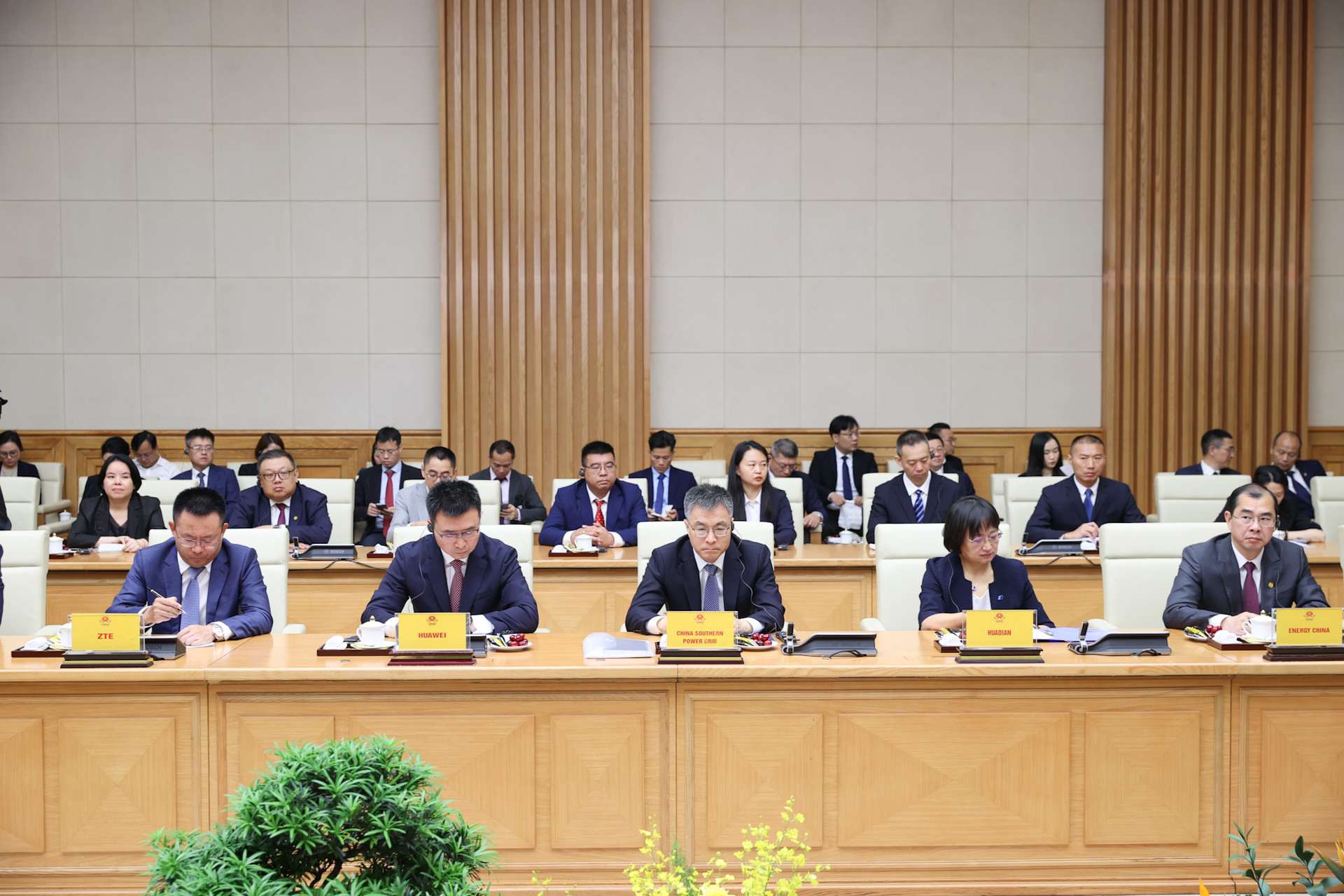 Thủ tướng Phạm Minh Chính: Khuyến khích các dự án lớn, công nghệ cao của doanh nghiệp Trung Quốc- Ảnh 7.