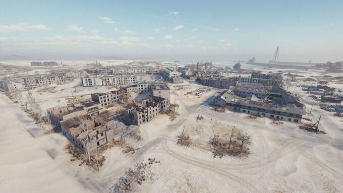 Cơ sở nghiên cứu vũ khí sinh học của Liên Xô được xây dựng tại một hòn đảo trên Biển Aral (Ảnh: World of Tanks)
