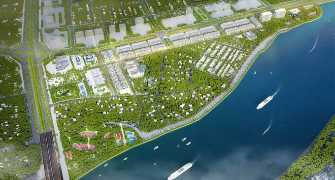 Dự án Central Riverside do CTCP Đầu tư BĐS Taseco Land làm chủ đầu tư. Ảnh: Internet