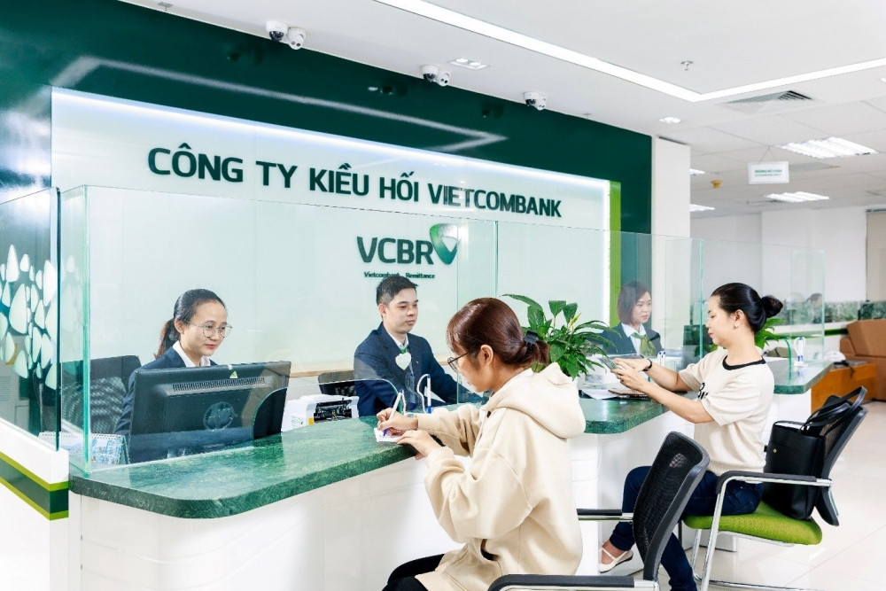 Công ty kiểu hối Vietcombank có doanh số chi trả lớn nhất