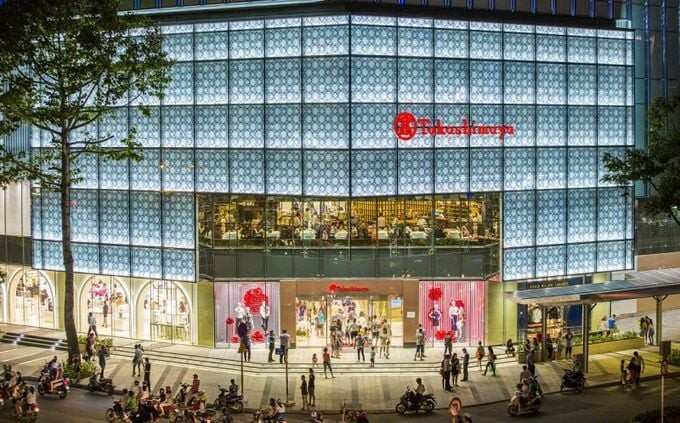 Trung tâm mua sắm Takashimaya ở Tokyo (Ảnh minh hoạ: Internet)