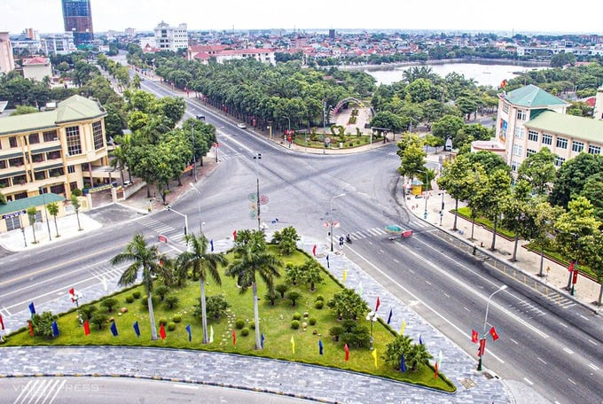 Thị xã Cửa Lò và một phần huyện Nghi Lộc được sáp nhập vào TP. Vinh. Ảnh: Internet