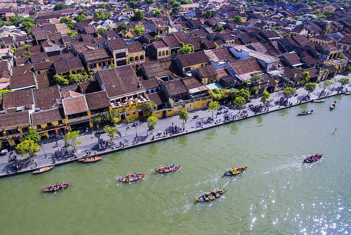 Hội An là địa phương tiên phong với các mô hình thu gom rác thải, góp phần xây dựng thành phố trở thành một đô thị sinh thái, văn hóa và du lịch bền vững. Ảnh: Viện Phát triển Du lịch châu Á