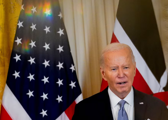 Ông Joe Biden tại buổi họp báo ngày 23/05 tại Nhà Trắng. Ảnh: Elizabeth Frantz