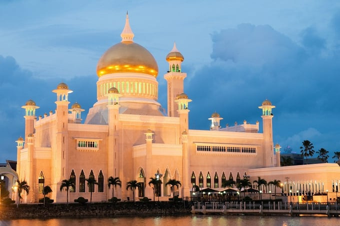 Cung điện Hoàng gia Istana Nurul Iman (Ảnh: Internet)