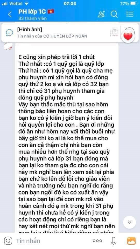 Bé lớp 1 phải nhìn các bạn liên hoan do không đóng quỹ lớp: Chuyện lý, tình của quỹ lớp, quỹ trường - ảnh 1