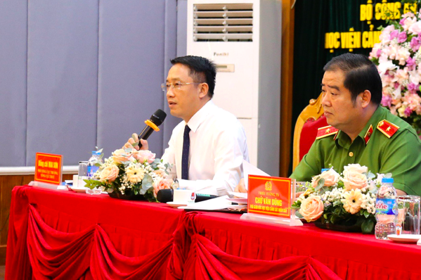 Phó Tổng cục trưởng Tổng cục Thuế Mai Sơn phát biểu tại Hội thảo