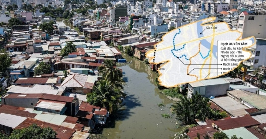TP. HCM 'rót' 9.660 tỷ đồng, 'xóa sổ' hơn 1.300 căn nhà để 'hồi sinh' rạch ô nhiễm nhất thành phố