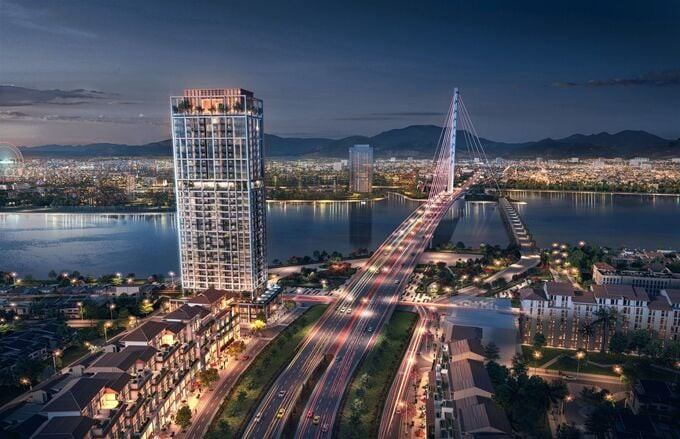 Cầu Nguyễn Văn Trỗi song hành cùng cây cầu Trần Thị Lý. Ảnh: Dreamtime