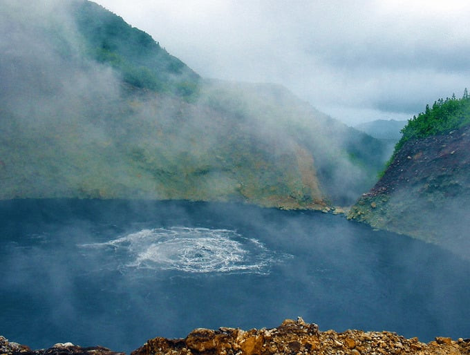 Hồ nước Dominica đã từng biến mất sau một vụ phun trào núi lửa ở khu vực lân cận vào năm 1880