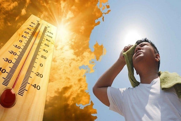 Sốc nhiệt là tình trạng y tế khẩn cấp xảy ra khi cơ thể không thể điều chỉnh nhiệt độ và nhiệt độ cơ thể tăng lên quá cao, thường trên 40°C (Ảnh: Lawnet)