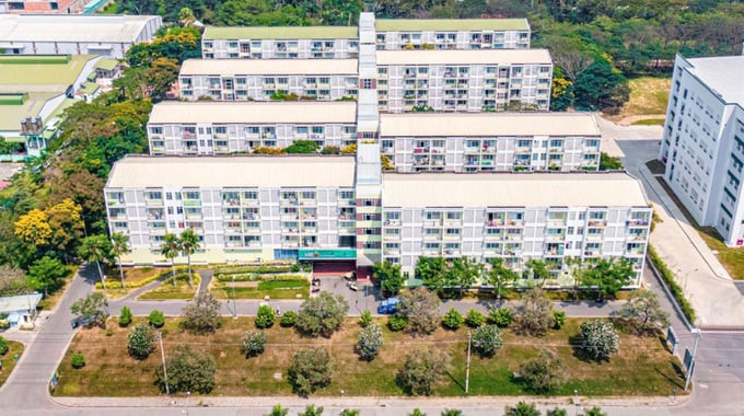 Hiện tại, tỉnh Long An có 7 dự án nhà ở xã hội hiện đã được đưa vào sử dụng với gần 1.900 căn. Ảnh: Internet
