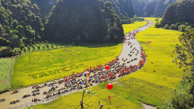Ngày khai mạc Tuần Du lịch Ninh Bình 2023. Ảnh: Cổng TTĐT tỉnh Ninh Bình