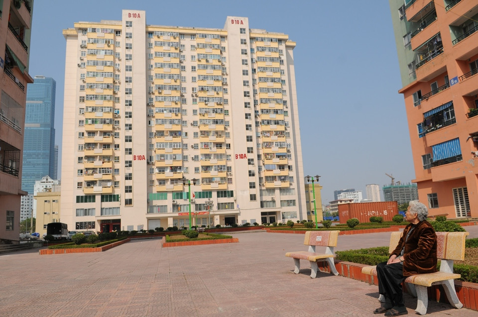 Hà Nội quy định chỉ tiêu dân số với nhà chung cư là 3,6 người căn hộ hoặc theo cơ cấu phòng ở và diện tích sử dụng căn hộ tương ứng. Ảnh: Hải Linh