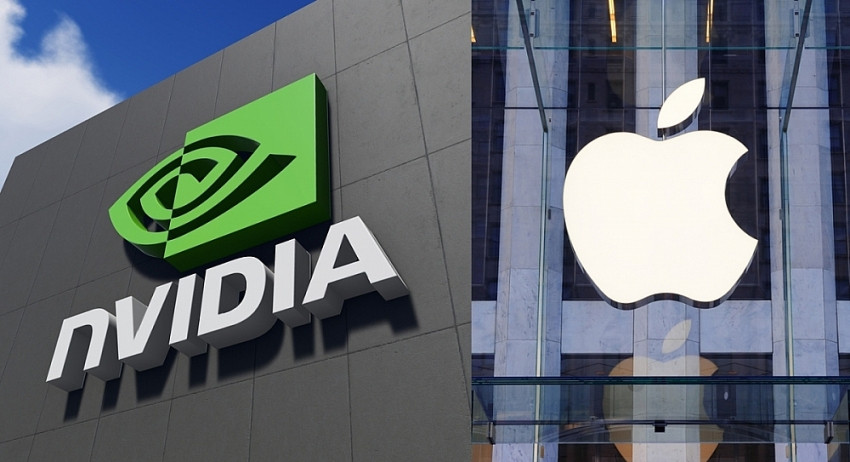 Nvidia sắp soán ngôi Apple để trở thành công ty có giá trị lớn thứ 2 thế giới