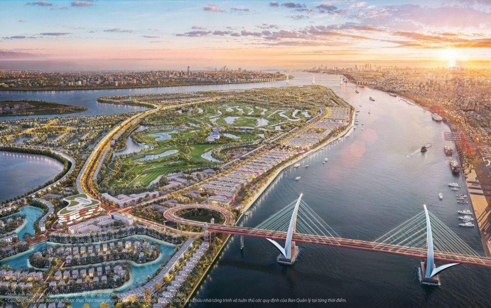 Mục sở thị 'dải lụa' gần 2.000 tỷ vắt qua sông Cấm nối 'đô thị siêu đảo' với trung tâm TP. Hải Phòng