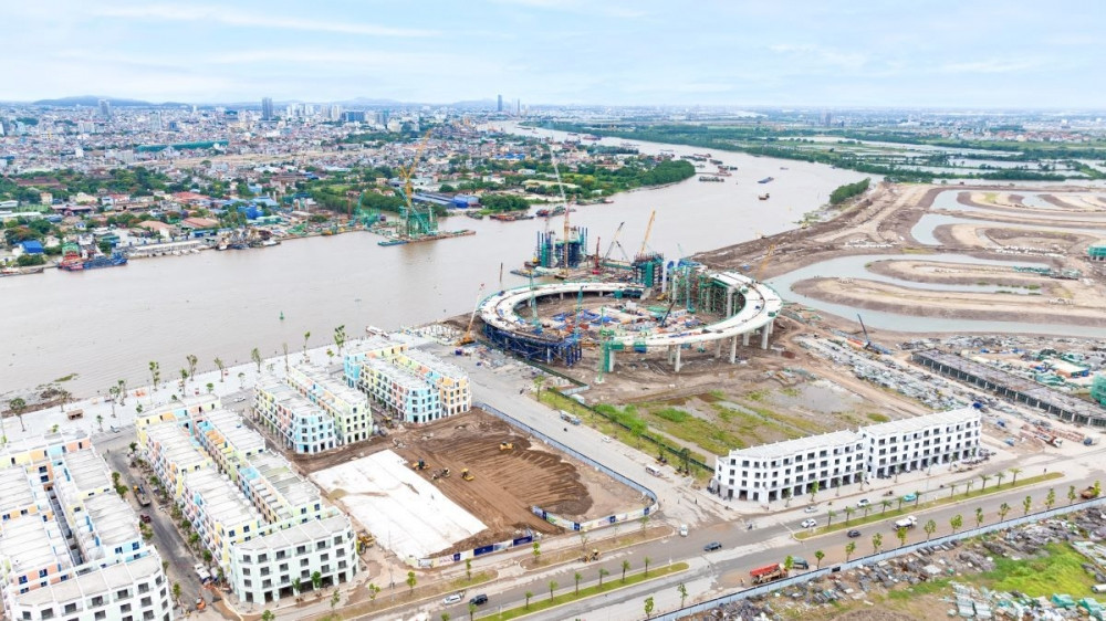 Mục sở thị 'dải lụa' gần 2.000 tỷ vắt qua sông Cấm nối 'đô thị siêu đảo' với trung tâm TP. Hải Phòng