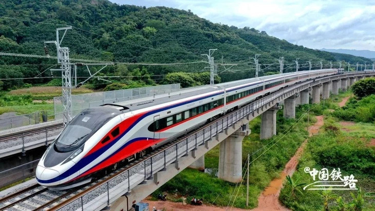 Thailand wird an die Hochgeschwindigkeitsstrecke Laos-China angeschlossen, die Exporterwartungen steigen
