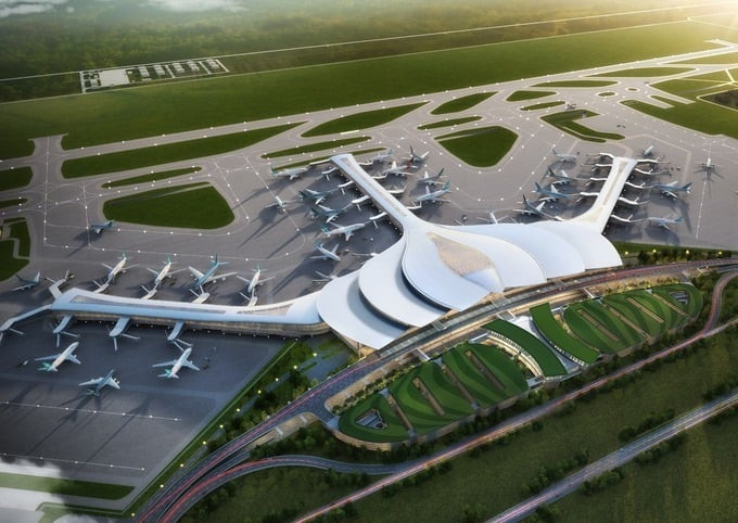 Sân bay Long Thành dự kiến sẽ đi vào vận hành năm 2025. Ảnh: Internet