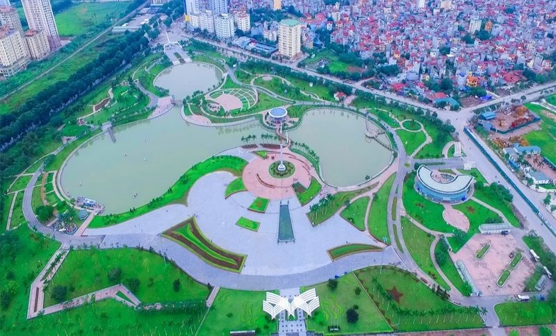 Huyện ven Hà Nội sắp ‘cất cánh’ lên quận khởi công xây dựng dự án công viên lớn nhất trên địa bàn, tổng mức đầu tư 286 tỷ đồng - ảnh 3