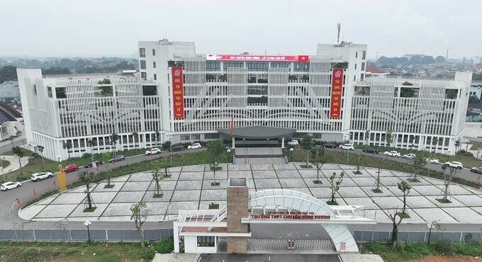 Trường THPT Chuyên Hùng Vương hiện nay (Ảnh: VnExpress)