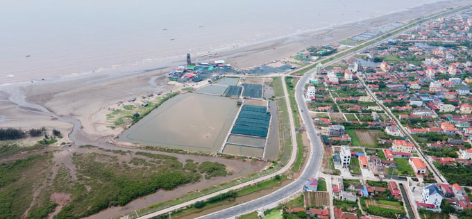 Tuyến đường bộ ven biển dài gần 70km tại Nam Định sẽ vận hành ngay trong tháng 6/2024
