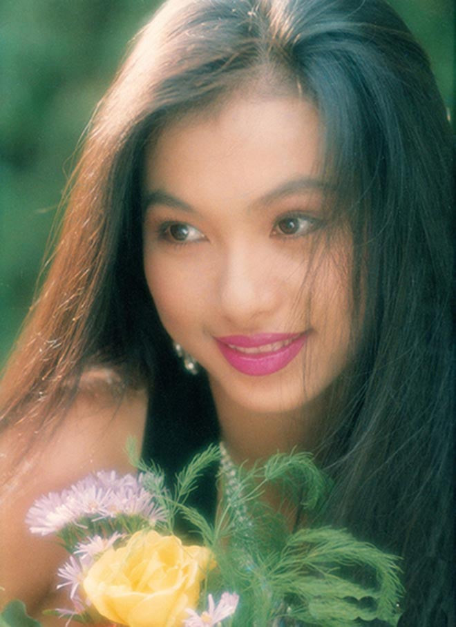 Ngô Mỹ Uyên vụt sáng thành ngôi sao sau khi đăng quang “Hoa hậu điện ảnh” năm 1994 (Ảnh: Sưu tầm Internet)