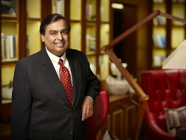 Tỷ phú người Ấn Độ - Mukesh Ambani là một trong những người siêu giàu trên thế giới. Ảnh: Internet