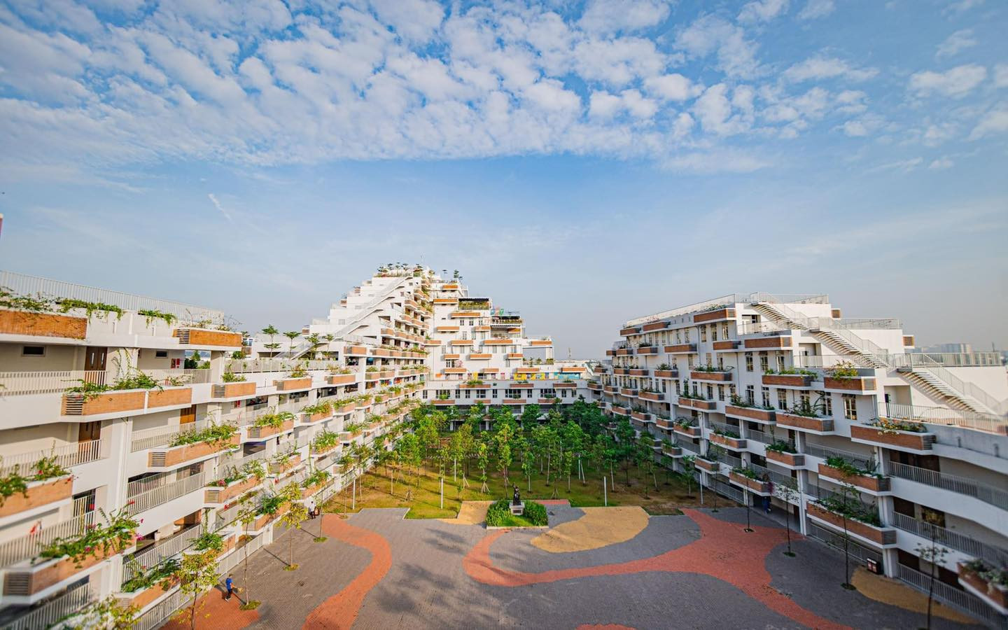 Kiến trúc xanh đầy cảm hứng của Đại học FPT TP.HCM - Trường Đại học FPT