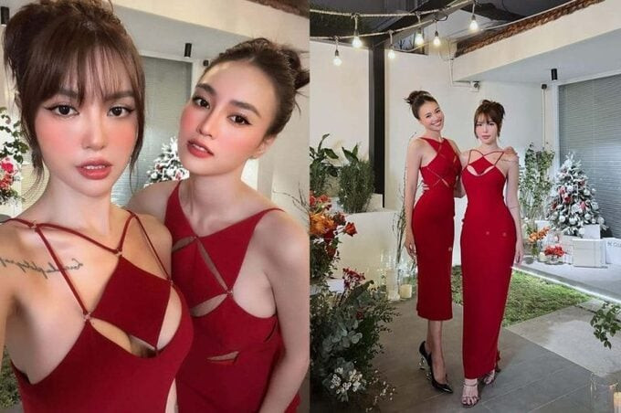 Lucie Nguyễn có mối quan hệ thân thiết với hội chị đẹp showbiz như Ninh Dương Lan Ngọc, Minh Triệu, Kỳ Duyên (Ảnh: Internet)