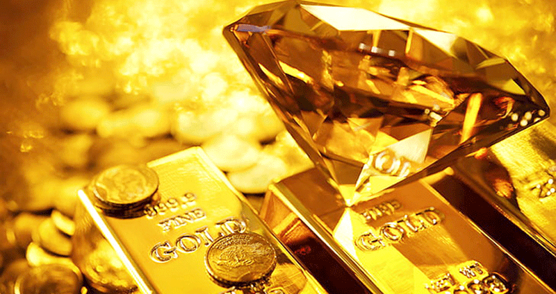 Giá vàng thế giới tăng hơn 1% trong phiên. Ảnh minh họa.