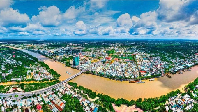 Việc đầu tư KCN Phú Thuận giúp tăng thu cho ngân sách tại địa phương. Ảnh: Internet