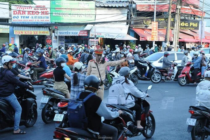 Nút giao đường Mậu Thân – 3 Tháng 2 – Trần Hưng Đạo (Ảnh: Internet)