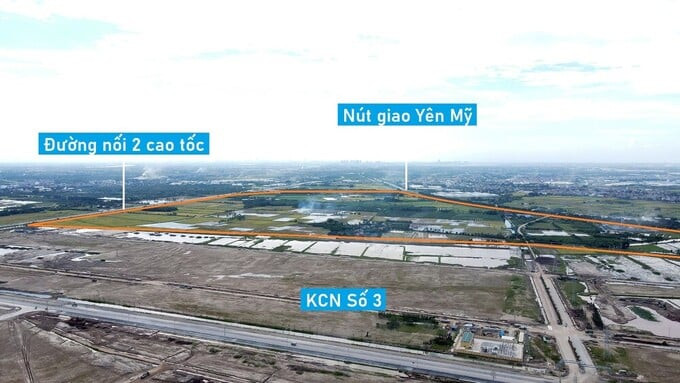 KCN Lý Thường Kiệt được xây dựng nằm sát sườn cao tốc Hà Nội - Hải Phòng. Ảnh: Internet