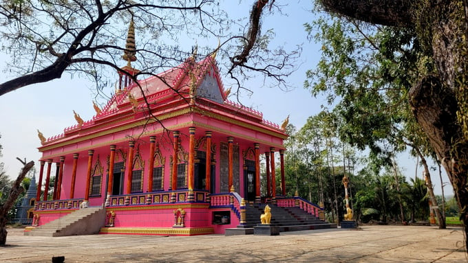 Như như những ngôi chùa Khmer khác, chùa Krăng Krốch là nơi diễn ra các hoạt động văn hóa cộng đồng của người dân địa phương. Ảnh: Báo Người Lao Động