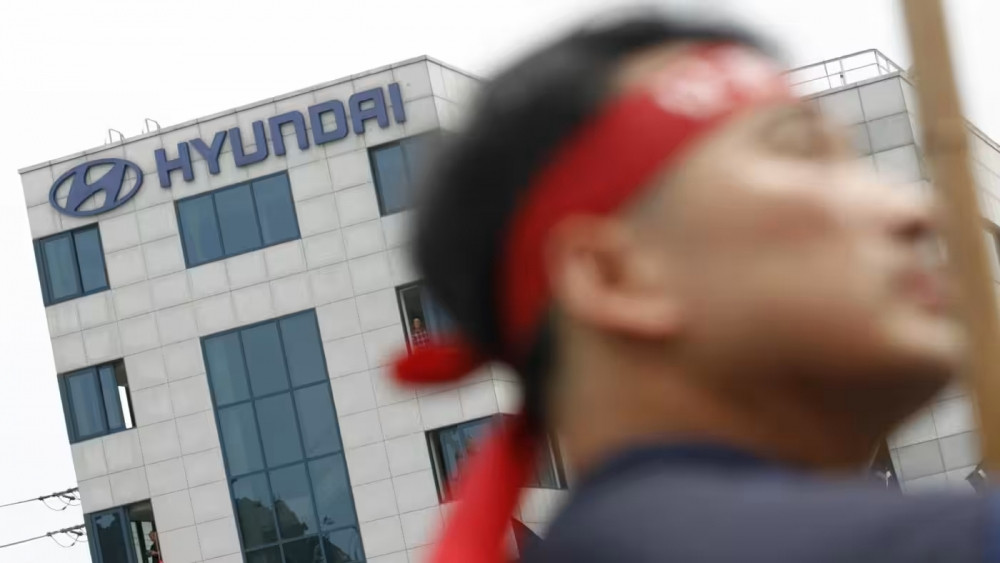 Hơn 43.000 thành viên của công đoàn Hyundai Motor biểu quyết đình công