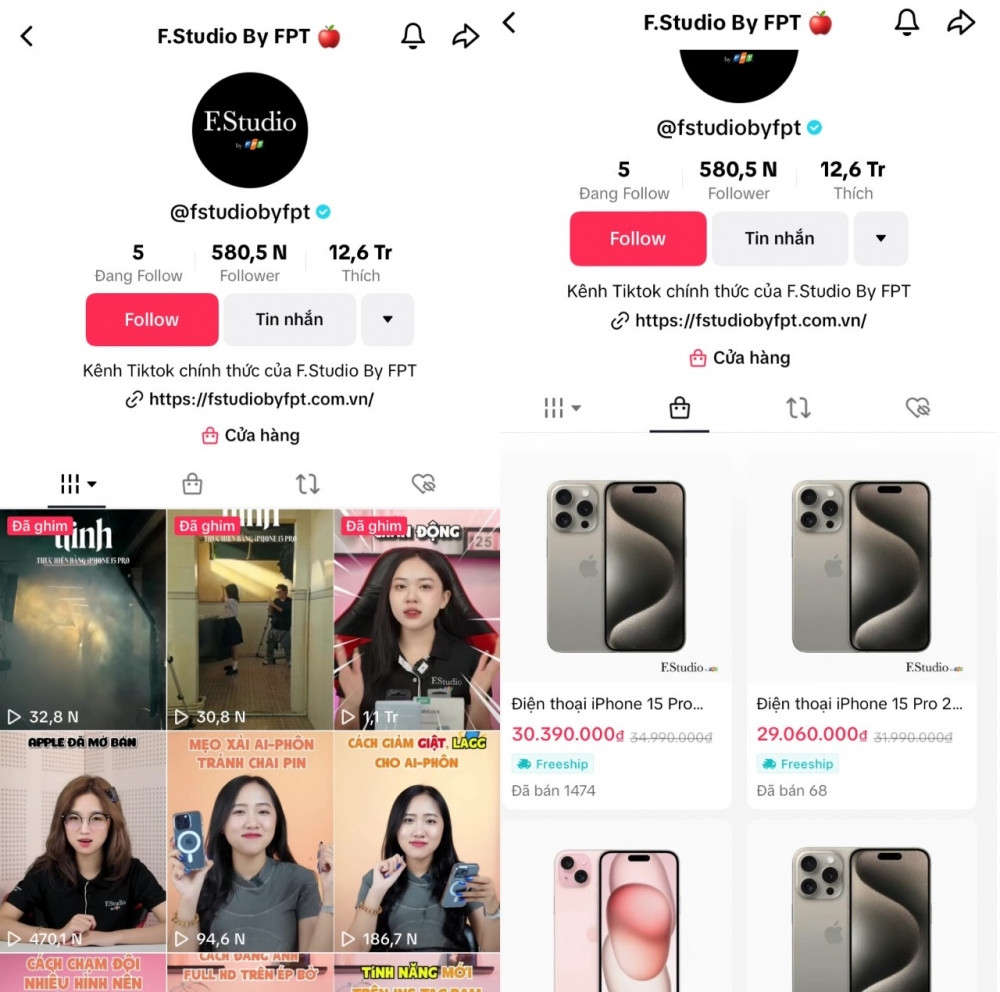 FPT chính thức gia nhập đường đua TikTok Shop, tín đồ nhà 'táo khuyết' mua hàng 'không cần nhìn giá'