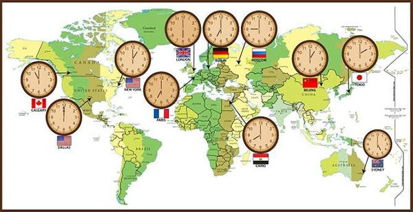 Pháp có tất cả 12 múi giờ - nhiều nhất thế giới. Ảnh minh họa (Nguồn: Internet)