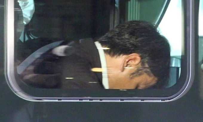 Kazuki Suzuki, một trong những nghi phạm, đã bị cảnh sát bắt giữ tại Tokyo (Ảnh: Japan Times)