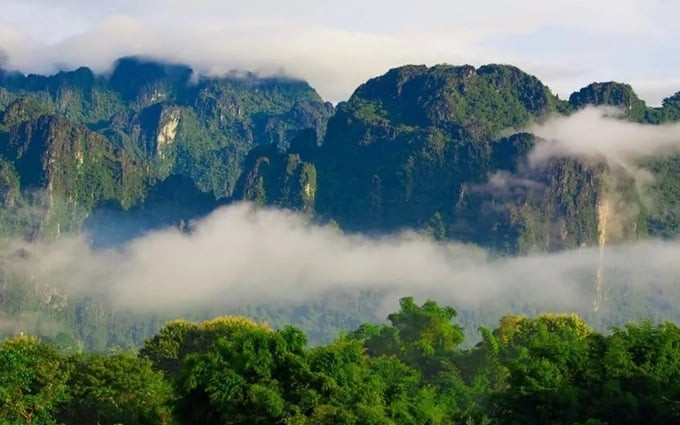 Vườn Quốc gia Hin Nậm Nô. Ảnh: Tạp chí Việt - Lào