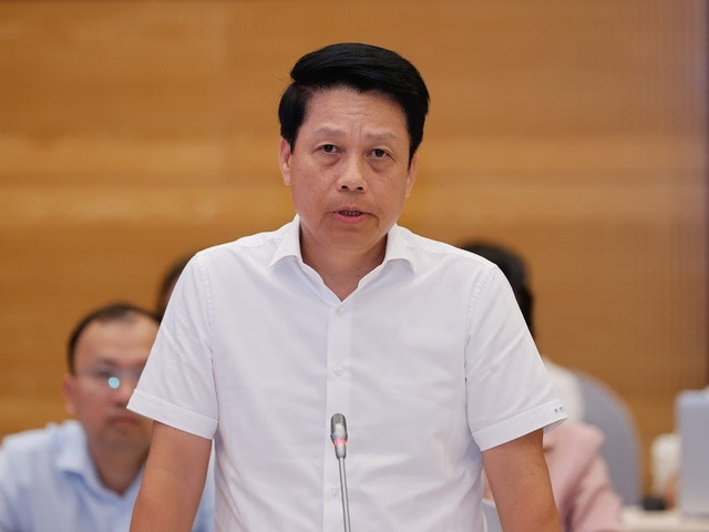 Phó Thống đốc NHNN Phạm Tiến Dũng tại họp báo (Ảnh: VGP/Nhật Bắc)