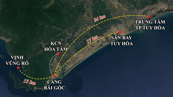 Tỉnh Phú Yên sắp có 3 dự án trọng điểm với tổng vốn đầu tư hơn 120.000 tỷ đồng. Ảnh: Internet